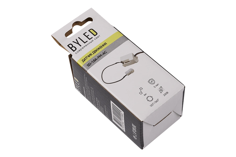 Датчик на движение встраиваемый в профиль Byled серия OneX Lux (220-240V, 1,8A, PIR)