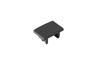 Заглушка Byled без отверстия для светодиодного профиля PR-SF-SL-1612, черный