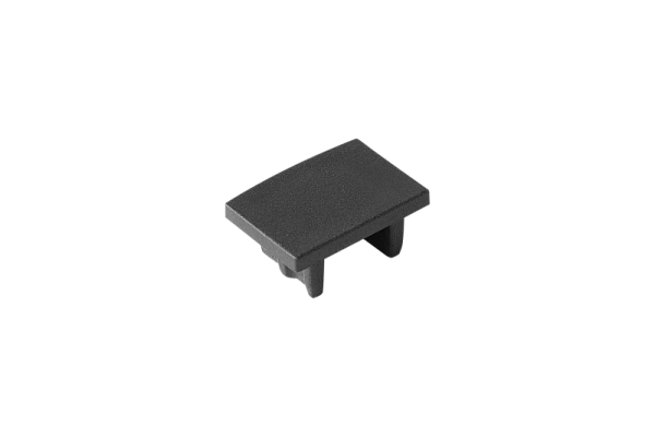 Заглушка Byled без отверстия для светодиодного профиля PR-SF-SL-1612, черный