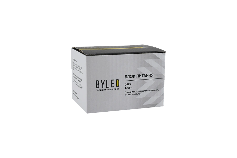 Блок питания Byled DRPX-100-12 (100W, 12V, 8.33A, 60мес.)