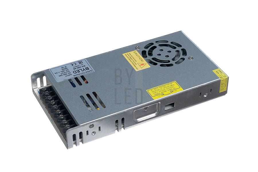 Блок питания Byled SX-350-48 (350W, 48V, 7.3A) с кулером Блок питания Byled SX-350-48 (350W, 48V, 7.3A) с кулером
