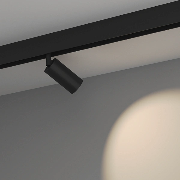 Магнитный трековый светильник Byled серия Gravity с антибликовой решеткой 7W, 48V, CRI>90, 24гр., 36 мес., Цвет: Нейтральный белый