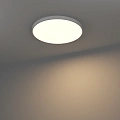 Накладной диммируемый светильник Byled серия Luna (90W, 230V, CRI>90, 900mm, Белый корпус, Цвет: Теплый белый)