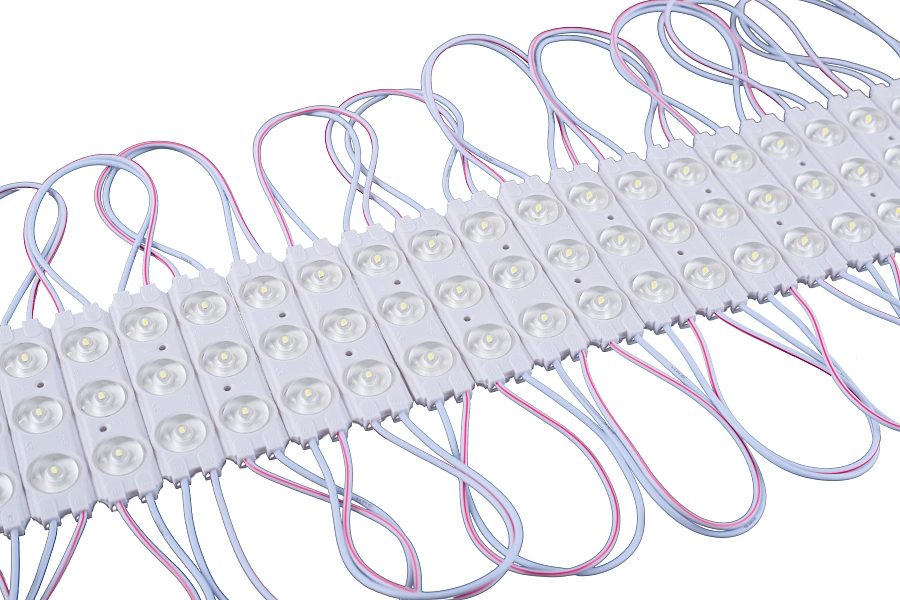 Светодиодный линзованный модуль Byled SMD2835, 1.5W, 175°, 12V, Цвет: Холодный белый 9000К