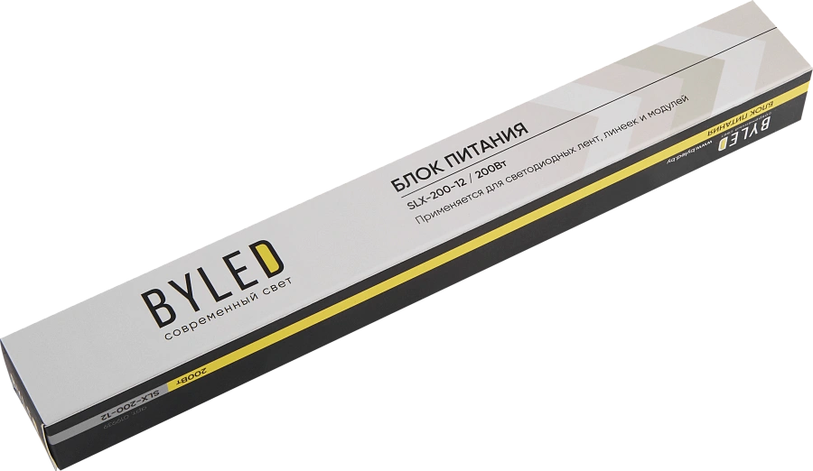 Блок питания Byled SLX-200-12 (200W, 12V, 16.7A, 60мес.)