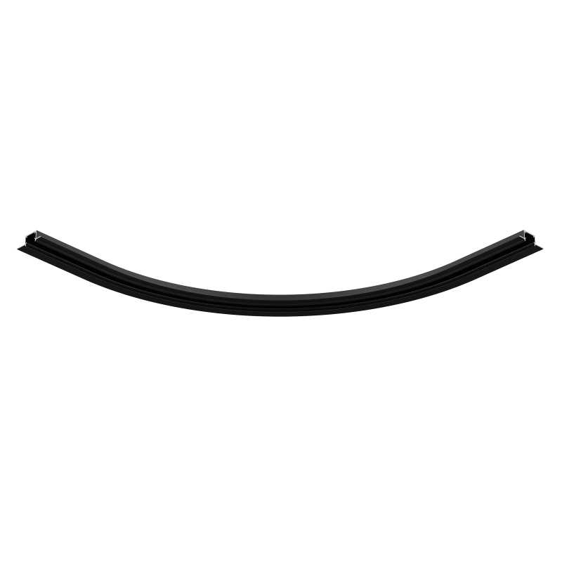 Соеденитель угловой закругленный внешний под шпаклевку Byled серия Gravity-MG15 48v, Черный