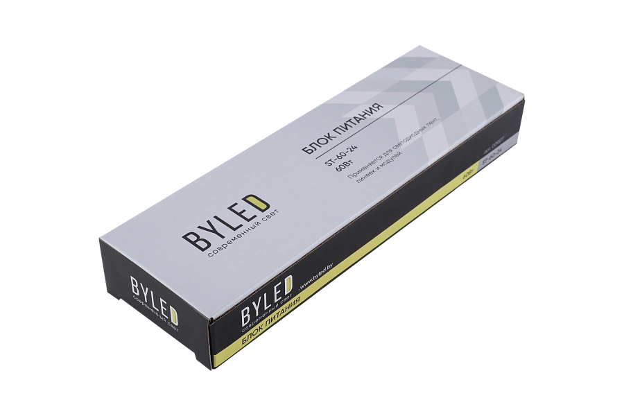 Блок питания Byled ультратонкий ST-60-24 (60W, 24V, 2.5A)