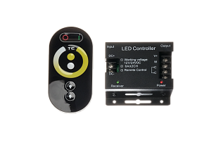Контроллер (Mix White) с пультом Byled серия CNS (12-24v, 2CH*6A, RF, Сенсорный)