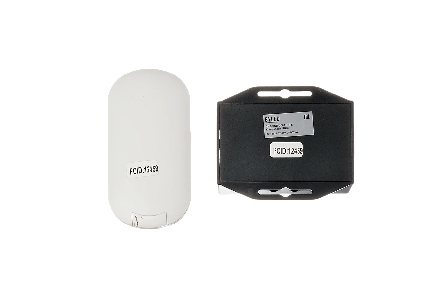 Контроллер (RGB) с пультом Byled серия CNS (12-24v, 3CH*8A, RF, Сенсорный)