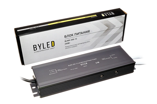 Блок питания Byled LUX BLWX (250W, 20.83A, 12V, IP67)