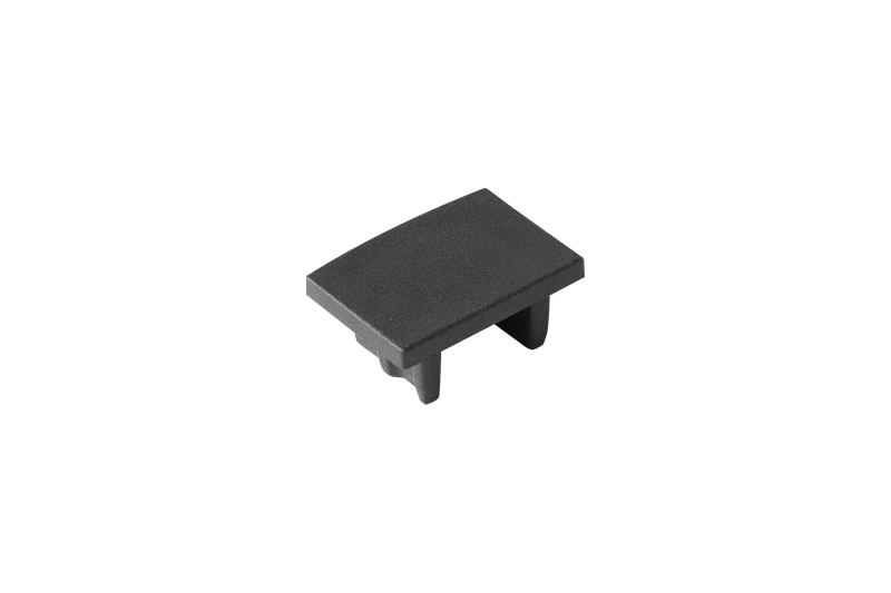 Заглушка Byled без отверстия для светодиодного профиля PR-SF-SL-1612, черный