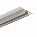 Магнитный трек встраиваемый под ГКЛ Byled серия Gravity-MG15 48v, Белый, 2000mm
