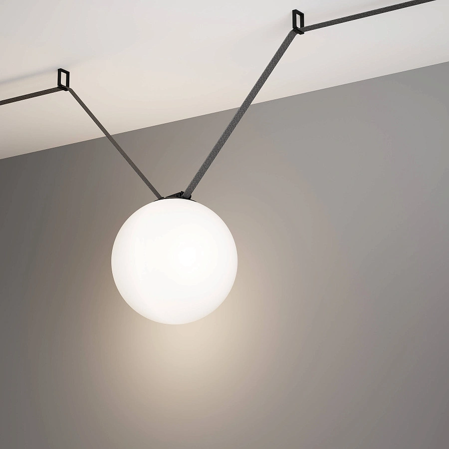 Трековый светильник Byled серия ROPE-BL 16W, 24V, CRI>90, 270гр., Ф300mm, Цвет: Теплый белый