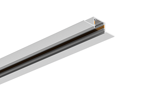 Магнитный трек встраиваемый под шпаклевку Byled серия Gravity-MG15 48v, Белый, 2000mm