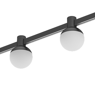 Трековый светильник Byled серия Eclipse-RN 5W, 24V, CRI>90, 120гр., Черный, Цвет: Теплый белый