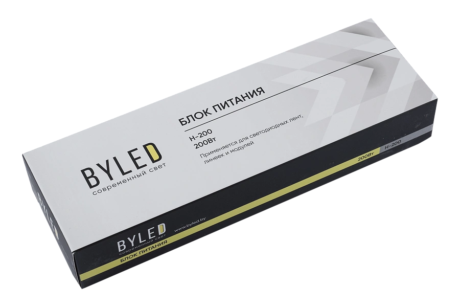 Блок питания Byled H-200-24 (200W, 24V, 8.3A, 36мес.)