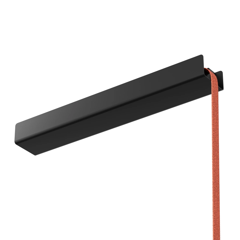 Держатель блока питания (коннектор трека) Byled серия ROPE 24V, Прямоугольный, Черный