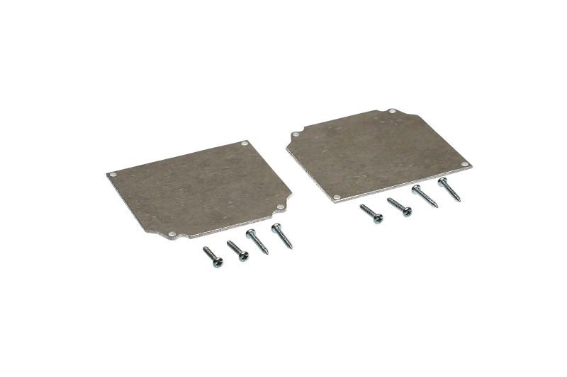 Комплект заглушек под вклейку полотна для профиля GRAVITY-MG20-ST-IN, 2шт.