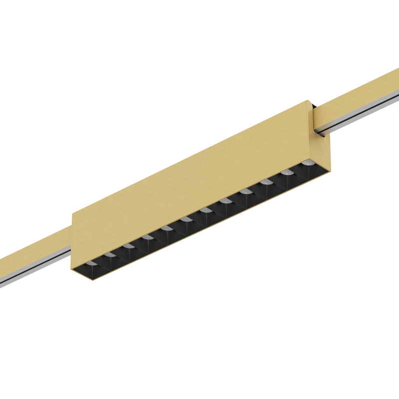 Трековый светильник Byled серия Eclipse-LZ 12W, 24V, CRI>90, 40гр., Золотой, Цвет: Теплый белый