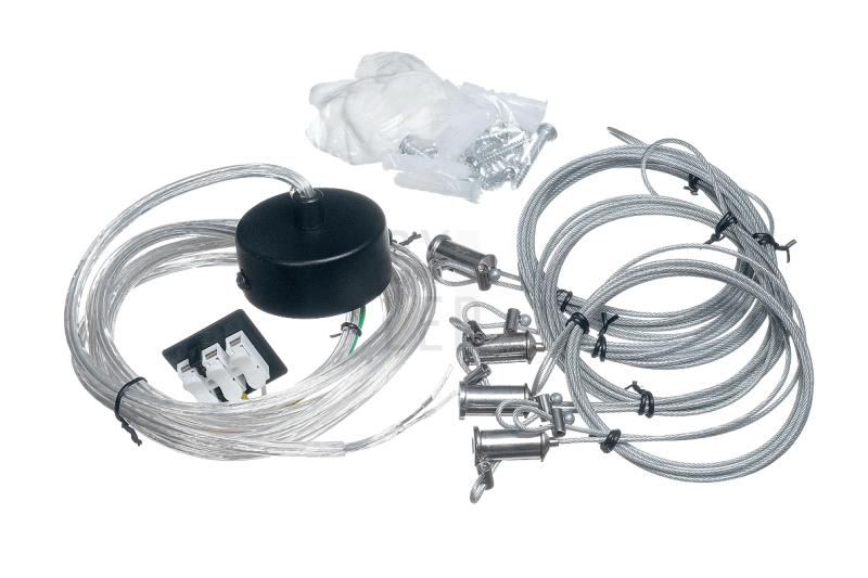 Система подвесов Byled для светильников серии Luna, 2000mm, Черный