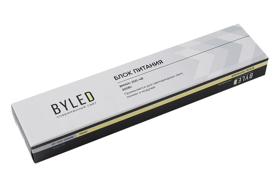 Блок питания Byled LUX BMWX (200W, 4.16A, 48V, IP67, 60мес.)