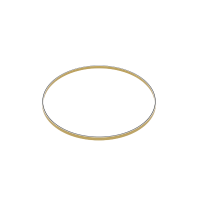 Трек универсальный круг Byled серия ECLIPSE 24v, ⌀650mm, Золотой