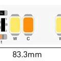 Светодиодная лента Byled LUX SMD2835, 168 LED/m, 14.4W/m, 24V , IP20, Цвет: DTW