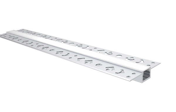 Светодиодный профиль Byled LUX под шпаклевку 56*13*2500мм (Комплект профиль, экран, 2 заглушки)