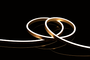 Светодиодный неон Byled SMD2835, 110 LED/m, 12W/m, 12V , IP67, 6*12мм, Цвет: Нейтральный белый