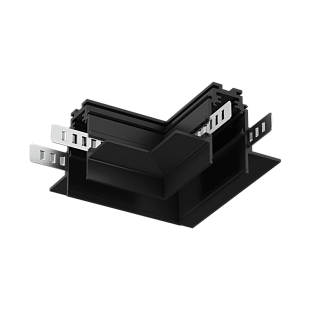 Соеденитель угловой внешний встраиваемый под шпаклевку Byled серия Gravity 48v Соеденитель угловой внешний встраиваемый под шпаклевку Byled серия Gravity 48v