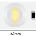 Светодиодная линейка Byled LUX серия LL SMD2835, 12LED, 12W, 12V, IP20, CRI>90, 60мес., Цвет: Белый 6000K