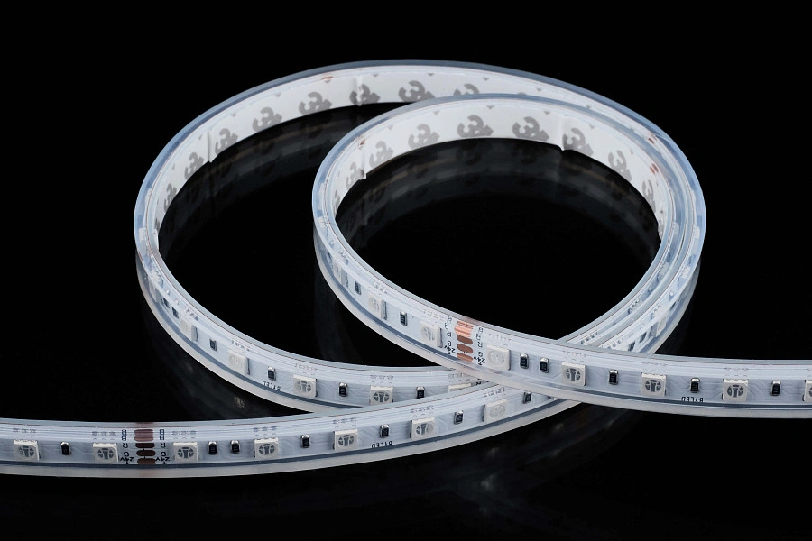 Лента светодиодная Byled PRO+ SMD5050, 60 LED/м, 14.4 Вт/м, 24В , IP66, Цвет: RGB