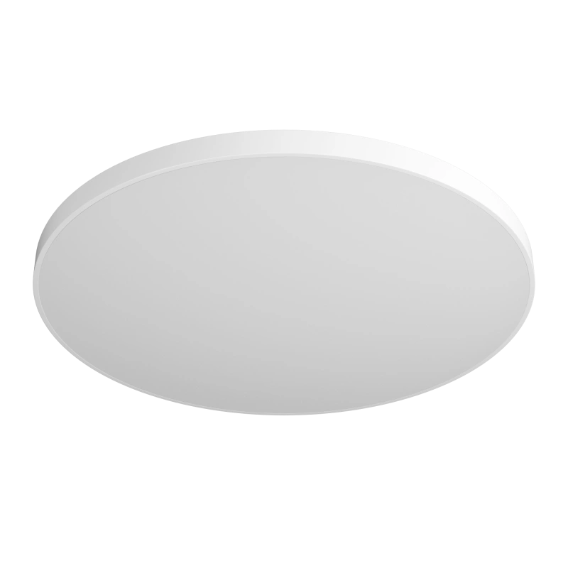 Накладной диммируемый светильник Byled серия Luna (140W, 230V, CRI>90, 1200mm, Белый корпус, Цвет: Теплый белый)