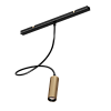 Магнитный гибкий светильник Byled серия Gravity-MG15 5W, 48V, CRI>90, 360гр., Черный+Золото, 36мес., Цвет: Теплый белый
