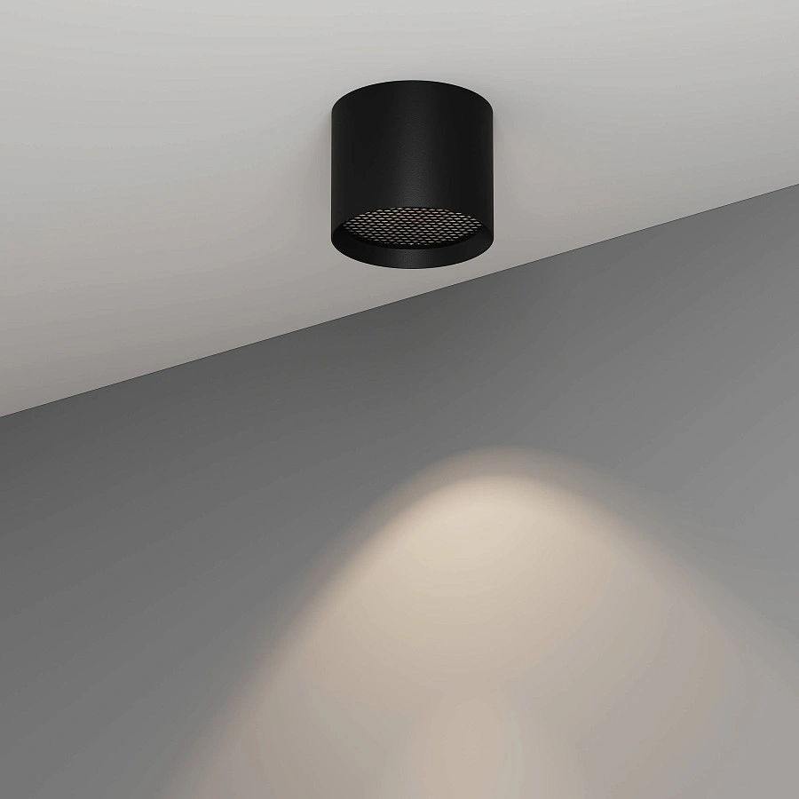 Светильник светодиодный Byled серия UFO-RD (10W, 230V, CRI>90, Черный корпус, IP54, 60мес., Цвет: Теплый белый 3000K)