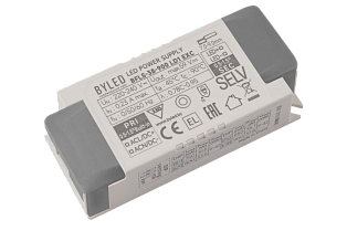 Блок питания Byled серия BFLS (38W, 0.75-0.9A, 9-42V, IP20, PF>0.95, 60мес.)