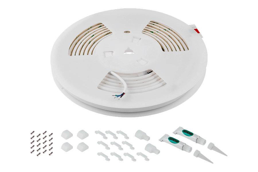 Светодиодный неон Byled PRO SMD2022, 210 LED/m, 14.4W/m, 24V, СRI>90, IP67, Цвет: RGB