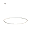 Подвесной светильник Byled серия Halo 4555 (72W, 220V, CRI>90, 1200mm, Белый корпус, Цвет: Теплый белый)