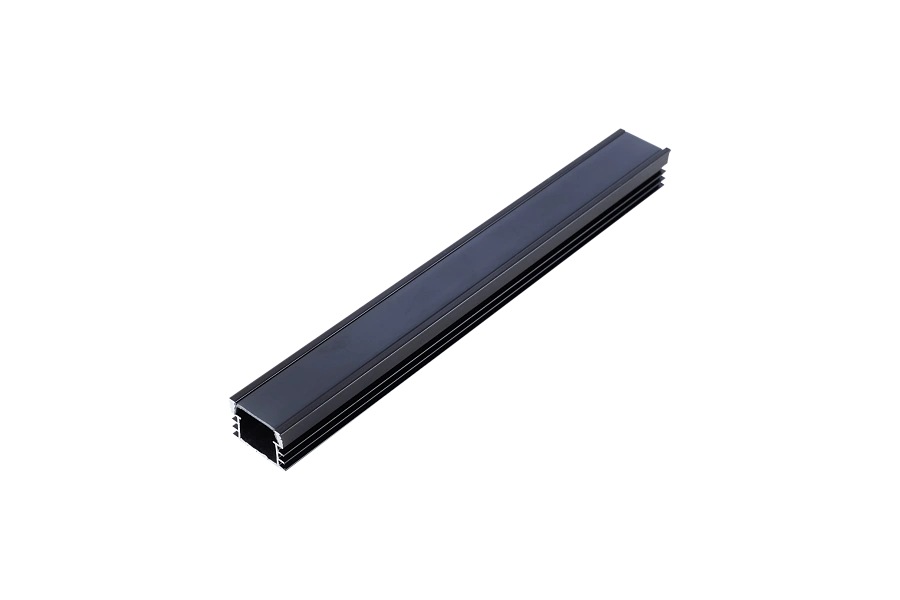 Светодиодный профиль Byled накладной 2000*17*12мм, алюминиевый, черный