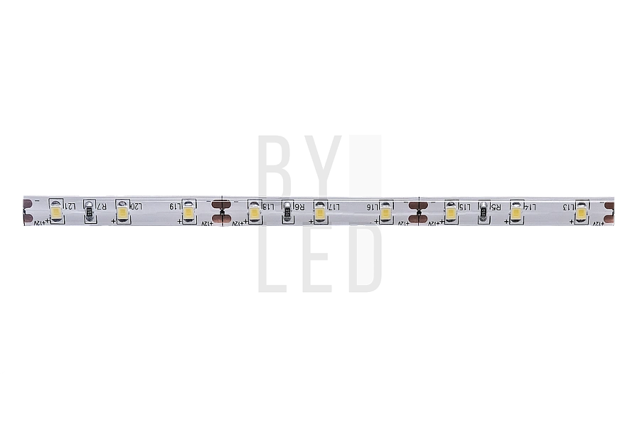 Лента светодиодная Byled Standart 2835, 60 LED/м, 4.8 Вт/м, 12В , IP65, Цвет: Нейтральный белый