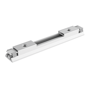 Прямой коннектор питания двусторонний Byled серия Gravity-MG15 48V, Белый