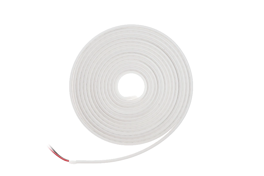 Светодиодный неон Byled SMD2835, 110 LED/m, 12W/m, 12V , IP67, 6*12мм, Цвет: Теплый белый