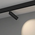 Магнитный трековый светильник Byled серия Gravity с антибликовой решеткой 12W, 48V, CRI>90, 24гр., 36мес., Цвет: Нейтральный белый