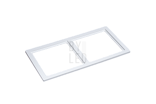 Двойная рамка для светильника Byled серия UNI-BZ-82 Белый