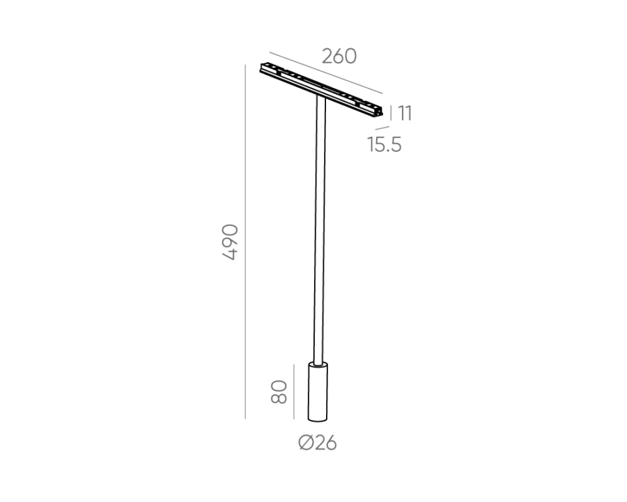 Магнитный гибкий светильник Byled серия Gravity-MG15 5W, 48V, CRI>90, 360гр., Черный, 36мес., Цвет: Теплый белый