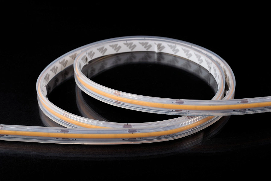 Светодиодная лента Byled LUX COB CSP Led, 480 LED/m, 11W/m, 24V , IP66, 84мес., Цвет: Теплый белый 3000K