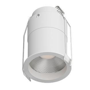 Светильник Byled серия Miracle (5W, 230V, CRI>90, Белый корпус, ф45мм, Цвет: Теплый белый)