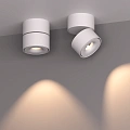 Светильник светодиодный накладной Byled серия UFO-ST (8W, 220V, CRI>90, Белый корпус, 60мес., Цвет: Нейтральный белый)