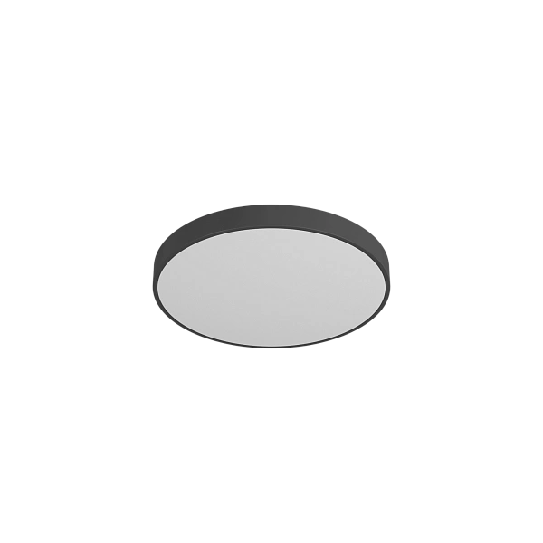 Накладной светильник Byled серия Luna (50W, 230V, CRI>90, 600mm, Черный корпус, Цвет: Теплый белый)