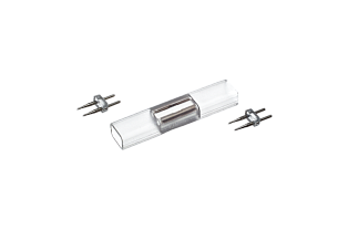 Коннектор двусторонний для светодиодной ленты Byled серия BLS 11,5*7mm 230v